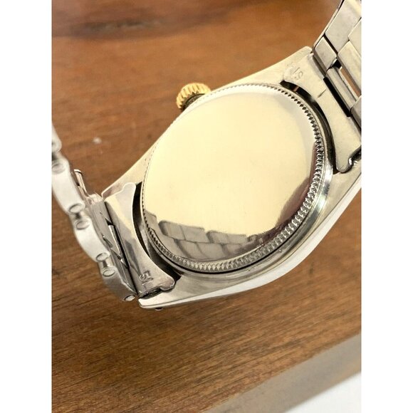 Rolex Speedking Oyster Perpetual 6430 Watch Swiss Wind Steel 14k Bezel 30mm - Picture 7 of 14